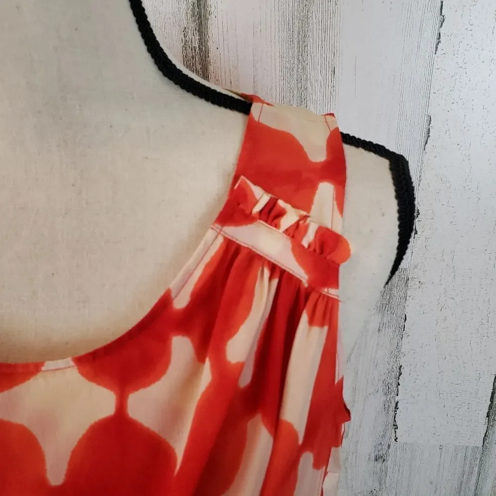 Maeve Silk Sleeveless Mod Top Sz 4